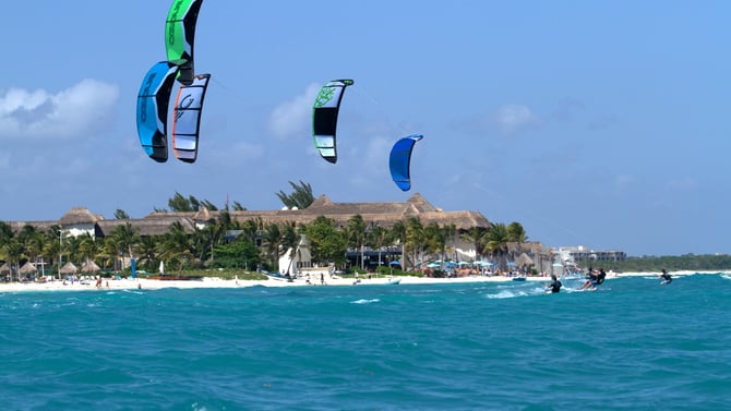 Kiteboarding